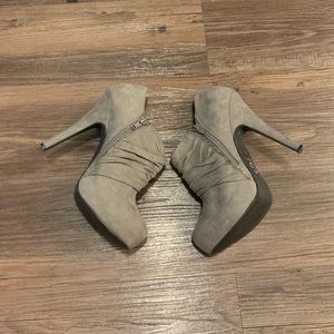 G by Guess Grey Booties